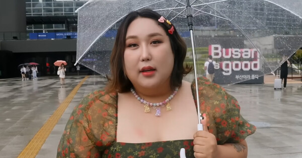 '40kg 요요' 풍자, '실물 체감 사진' 논란에 