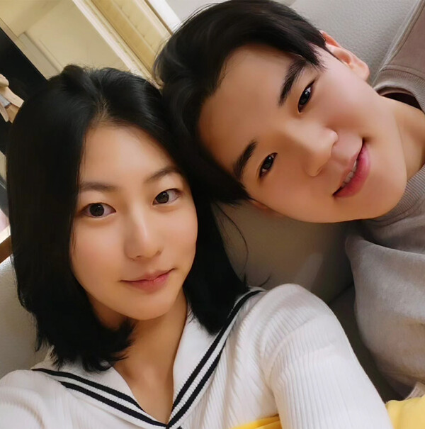 (왼쪽부터)송지아, 윤후/출처-윤민수 인스티그램